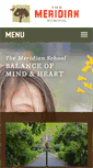 Mobile Screenshot of meridianschool.edu